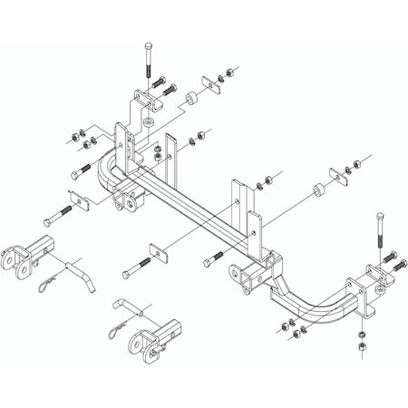 Roadmaster TOW BAR MNTG BRKT KIT 4427-3A
